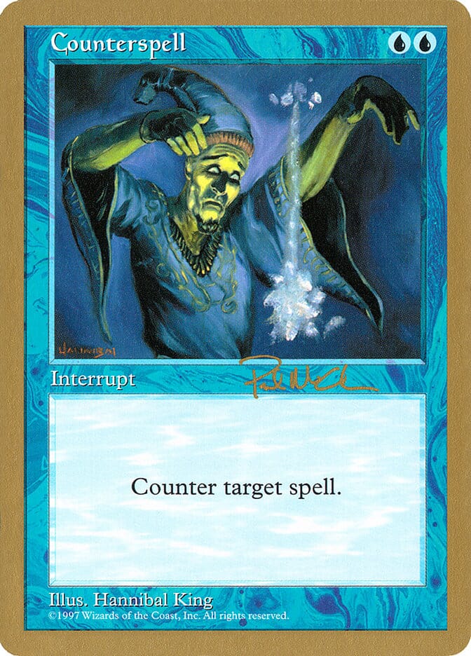 Counterspell (Paul McCabe) [World Championship Decks 1997] MTG Single Magic: The Gathering  | Multizone: Comics And Games
