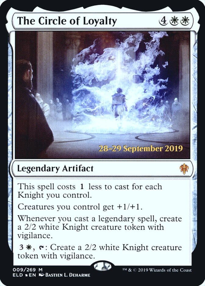The Circle of Loyalty [Throne of Eldraine Prerelease Promos] MTG Single Magic: The Gathering  | Multizone: Comics And Games