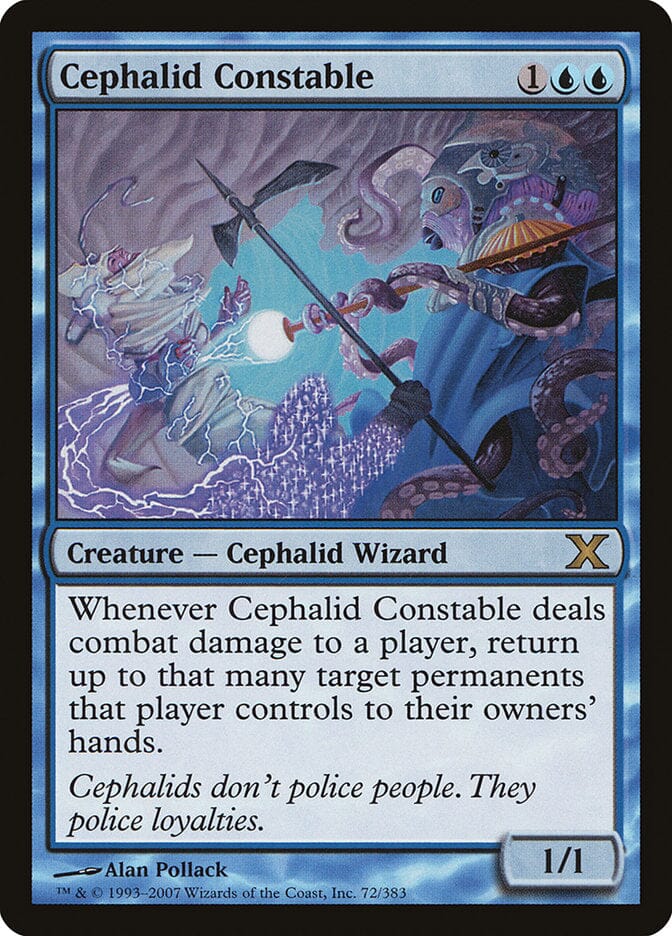Cephalid Constable [Tenth Edition] MTG Single Magic: The Gathering  | Multizone: Comics And Games