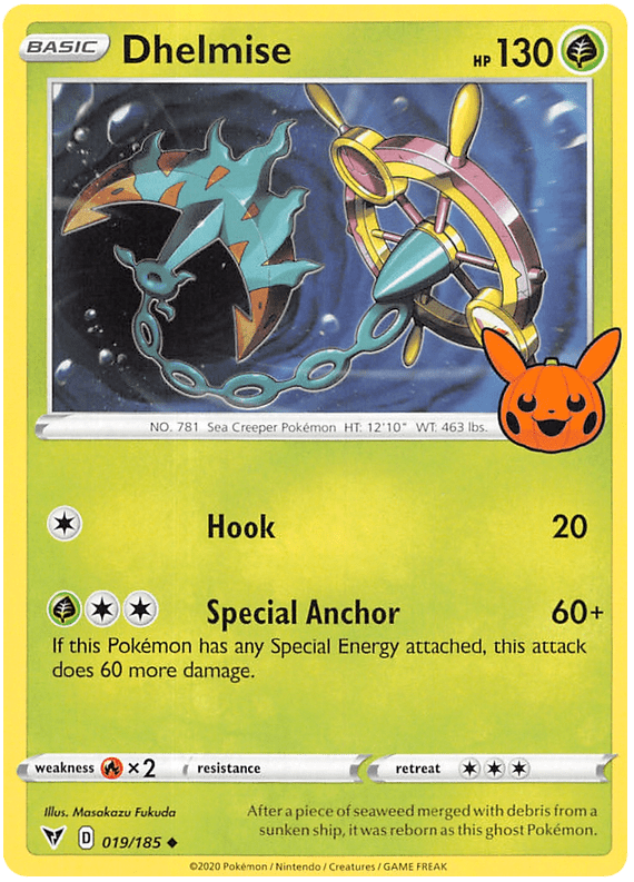 Dhelmise (019/185) [Trick or Trade 2023] Pokemon Single Pokémon  | Multizone: Comics And Games