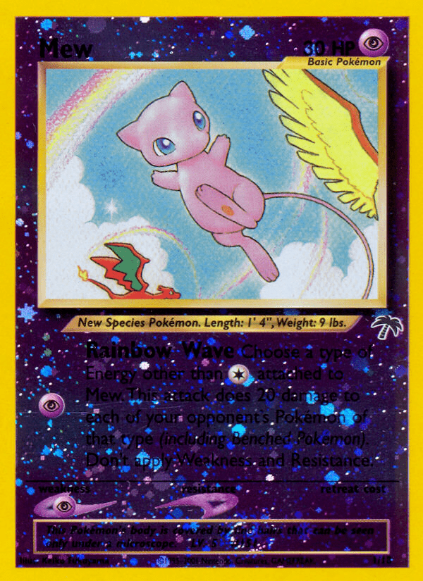 Mew (1/18) [Southern Islands] Pokemon Single Pokémon  | Multizone: Comics And Games