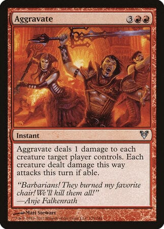 Aggravate [Avacyn Restored] MTG Single Magic: The Gathering  | Multizone: Comics And Games