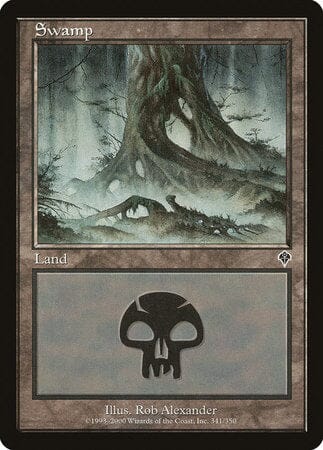 Swamp (341) [Invasion] MTG Single Magic: The Gathering  | Multizone: Comics And Games