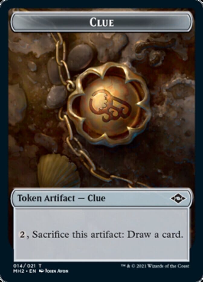 Clue Token (#14) // Zombie Army Token [Modern Horizons 2 Tokens] MTG Single Magic: The Gathering  | Multizone: Comics And Games