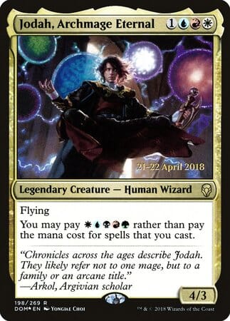 Jodah, Archmage Eternal [Dominaria Promos] MTG Single Magic: The Gathering  | Multizone: Comics And Games
