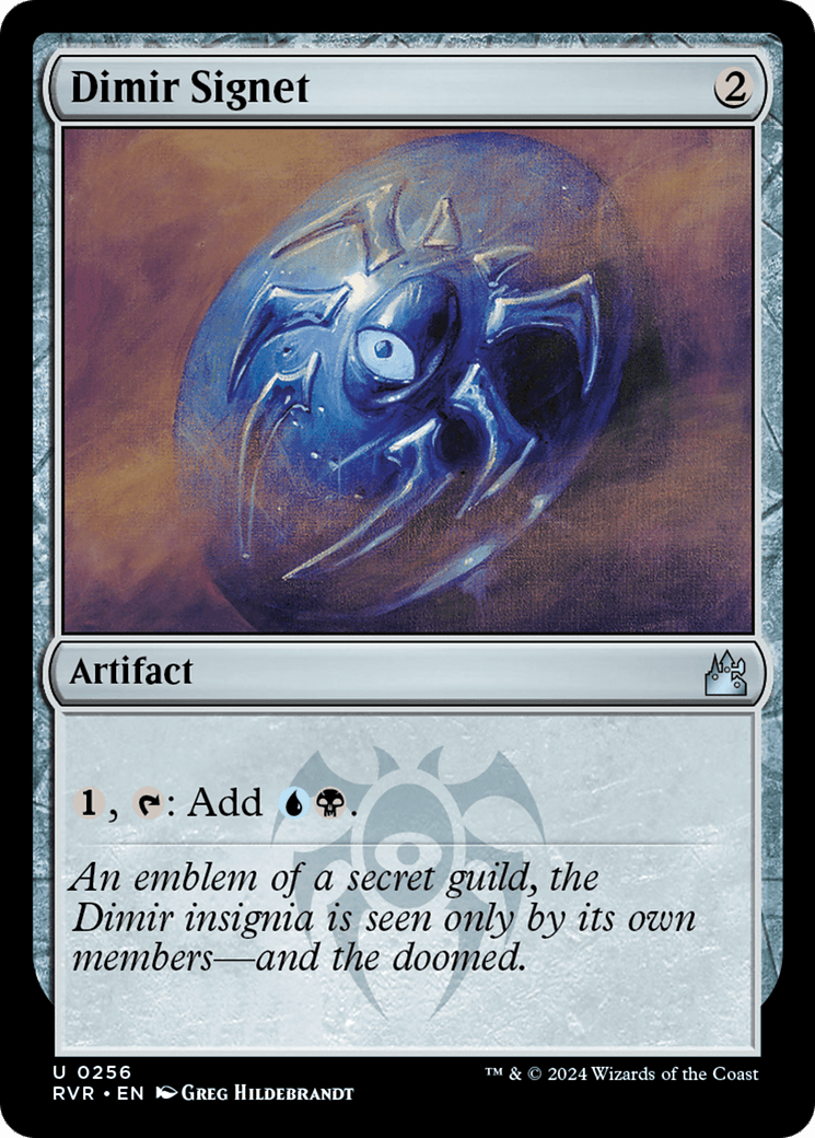 Dimir Signet [Ravnica Remastered] MTG Single Magic: The Gathering  | Multizone: Comics And Games