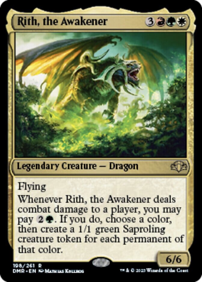 Rith, the Awakener [Dominaria Remastered] MTG Single Magic: The Gathering  | Multizone: Comics And Games