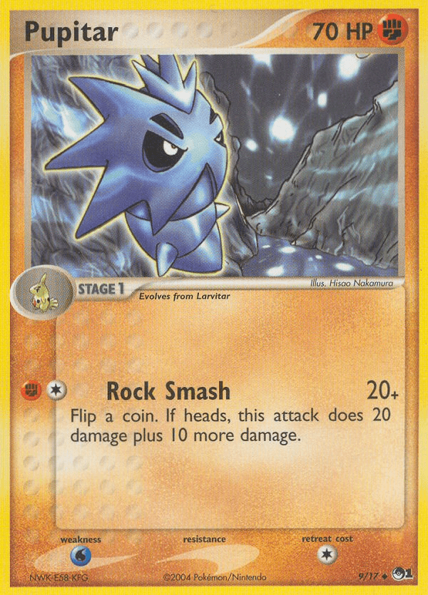 Pupitar (9/17) [POP Series 1] Pokemon Single Pokémon  | Multizone: Comics And Games