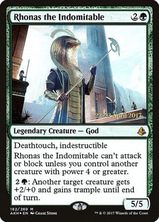 Rhonas the Indomitable [Amonkhet Promos] MTG Single Magic: The Gathering  | Multizone: Comics And Games
