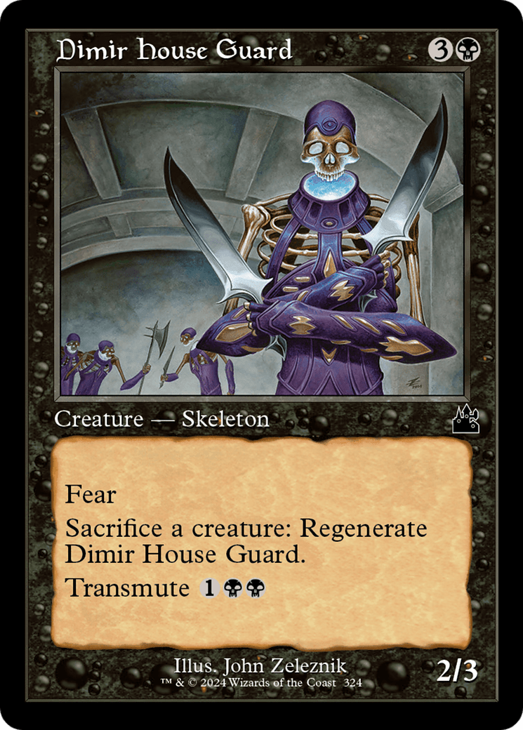 Dimir House Guard (Retro Frame) [Ravnica Remastered] MTG Single Magic: The Gathering  | Multizone: Comics And Games