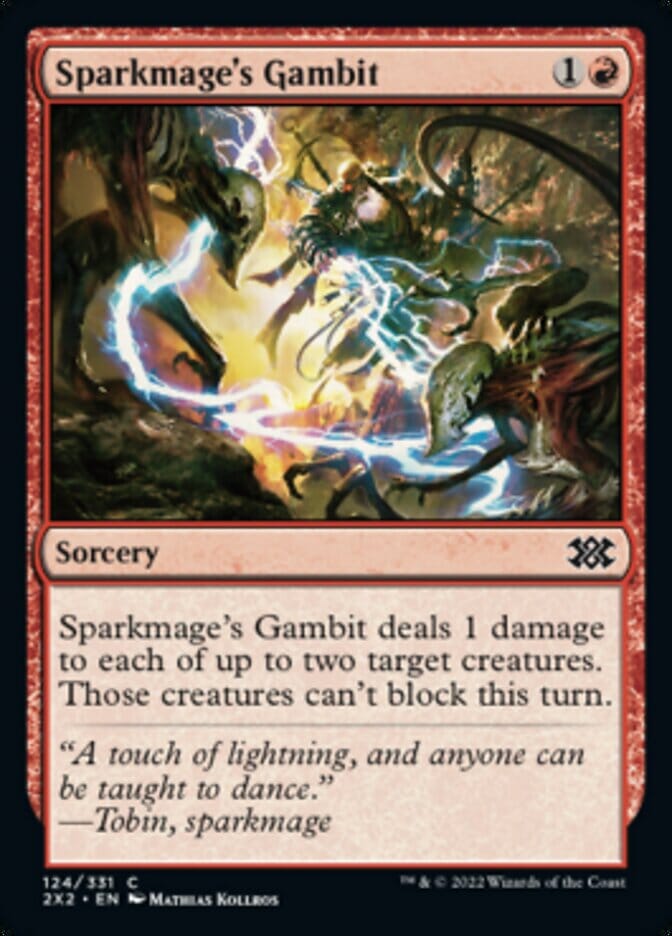 Sparkmage's Gambit [Double Masters 2022] MTG Single Magic: The Gathering  | Multizone: Comics And Games