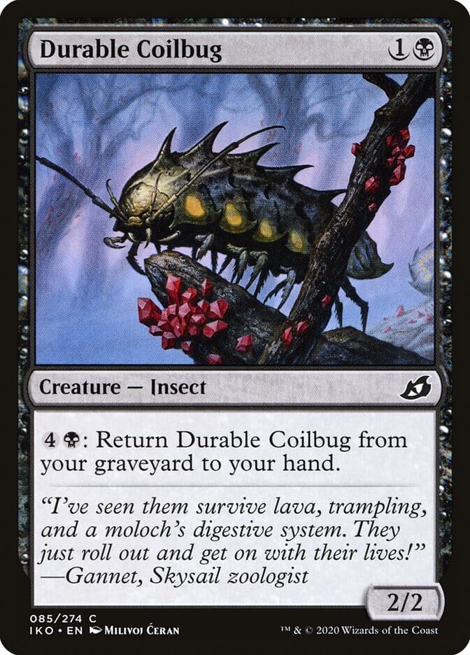 Durable Coilbug [Ikoria: Lair of Behemoths] MTG Single Magic: The Gathering  | Multizone: Comics And Games