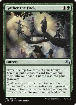 Gather the Pack [Magic Origins] MTG Single Magic: The Gathering  | Multizone: Comics And Games