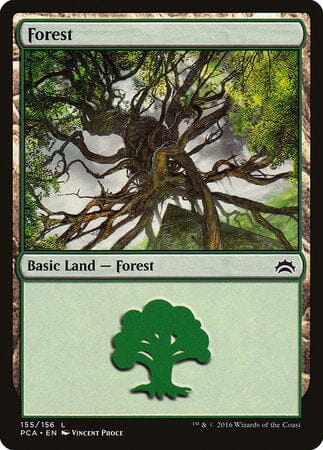 Forest (155) [Planechase Anthology] MTG Single Magic: The Gathering  | Multizone: Comics And Games