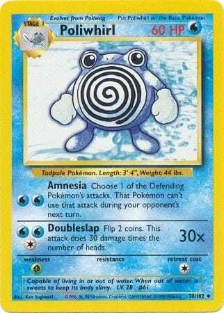 Poliwhirl (38/102) [Base Set Unlimited] Pokemon Single Pokémon  | Multizone: Comics And Games