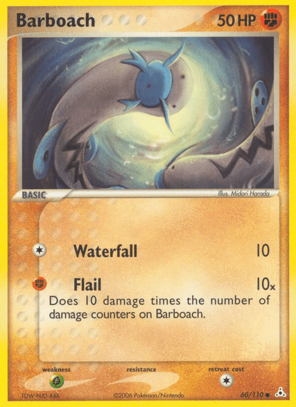 Barboach (60/110) [EX: Holon Phantoms] Pokemon Single Pokémon  | Multizone: Comics And Games
