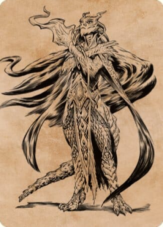 Lozhan, Dragons' Legacy Art Card [Commander Legends: Battle for Baldur's Gate Art Series] MTG Single Magic: The Gathering  | Multizone: Comics And Games
