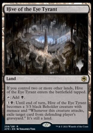 Hive of the Eye Tyrant (Promo Pack) [Dungeons & Dragons: Adventures in the Forgotten Realms Promos] MTG Single Magic: The Gathering  | Multizone: Comics And Games