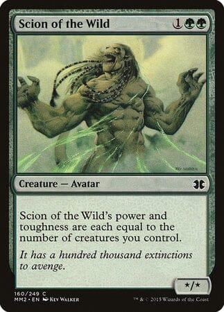 Scion of the Wild [Modern Masters 2015] MTG Single Magic: The Gathering  | Multizone: Comics And Games