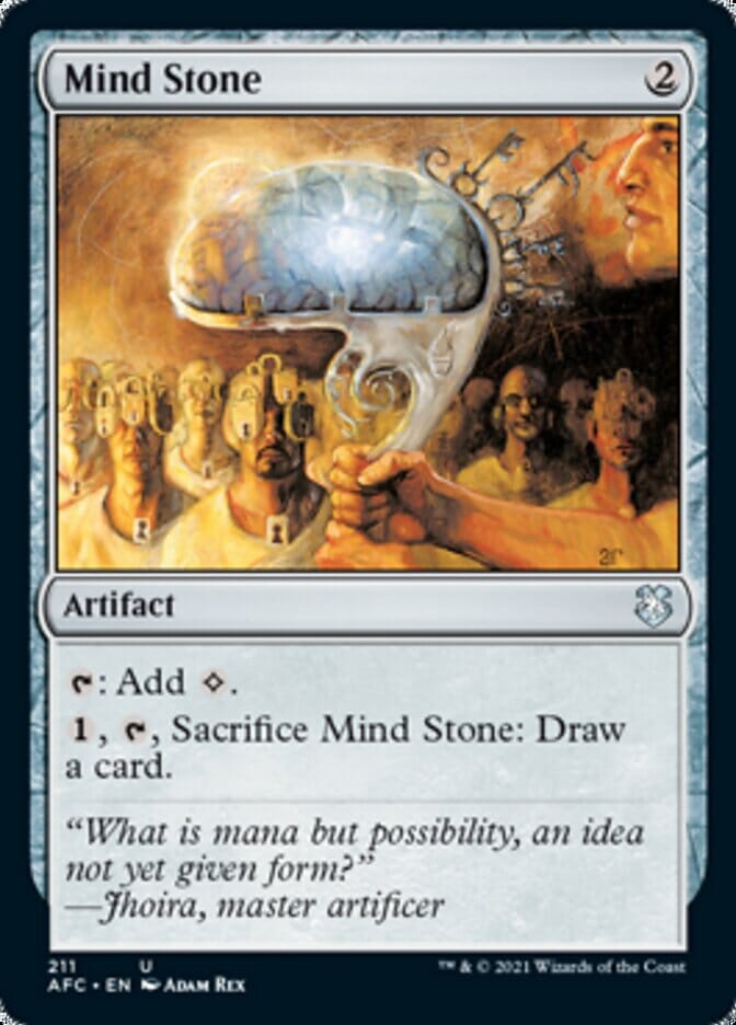 Mind Stone [Dungeons & Dragons: Adventures in the Forgotten Realms Commander] MTG Single Magic: The Gathering  | Multizone: Comics And Games