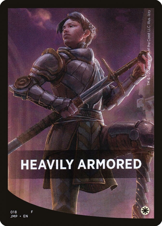 Heavily Armored Theme Card [Jumpstart Front Cards] MTG Single Magic: The Gathering  | Multizone: Comics And Games