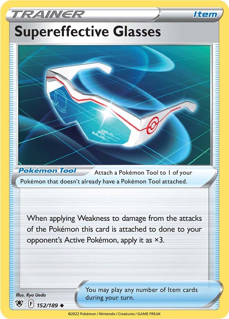 Supereffective Glasses (152/189) [Sword & Shield: Astral Radiance] Pokemon Single Pokémon  | Multizone: Comics And Games
