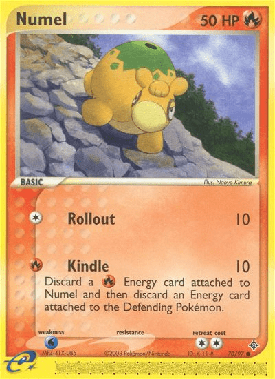 Numel (70/97) [EX: Dragon] Pokemon Single Pokémon  | Multizone: Comics And Games