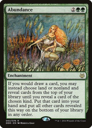 Abundance [Duel Decks: Nissa vs. Ob Nixilis] MTG Single Magic: The Gathering  | Multizone: Comics And Games