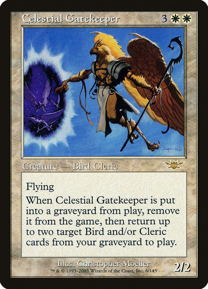 Celestial Gatekeeper [Legions] MTG Single Magic: The Gathering  | Multizone: Comics And Games