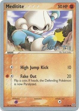 Meditite (55/106) (Bright Aura - Curran Hill's) [World Championships 2005] Pokemon Single Pokémon  | Multizone: Comics And Games