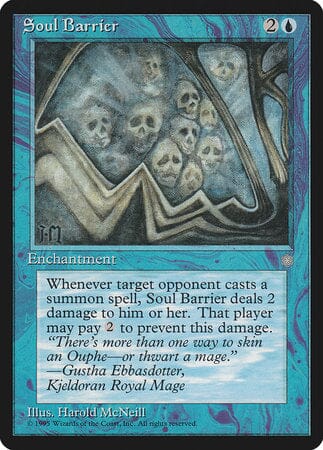 Soul Barrier [Ice Age] MTG Single Magic: The Gathering  | Multizone: Comics And Games