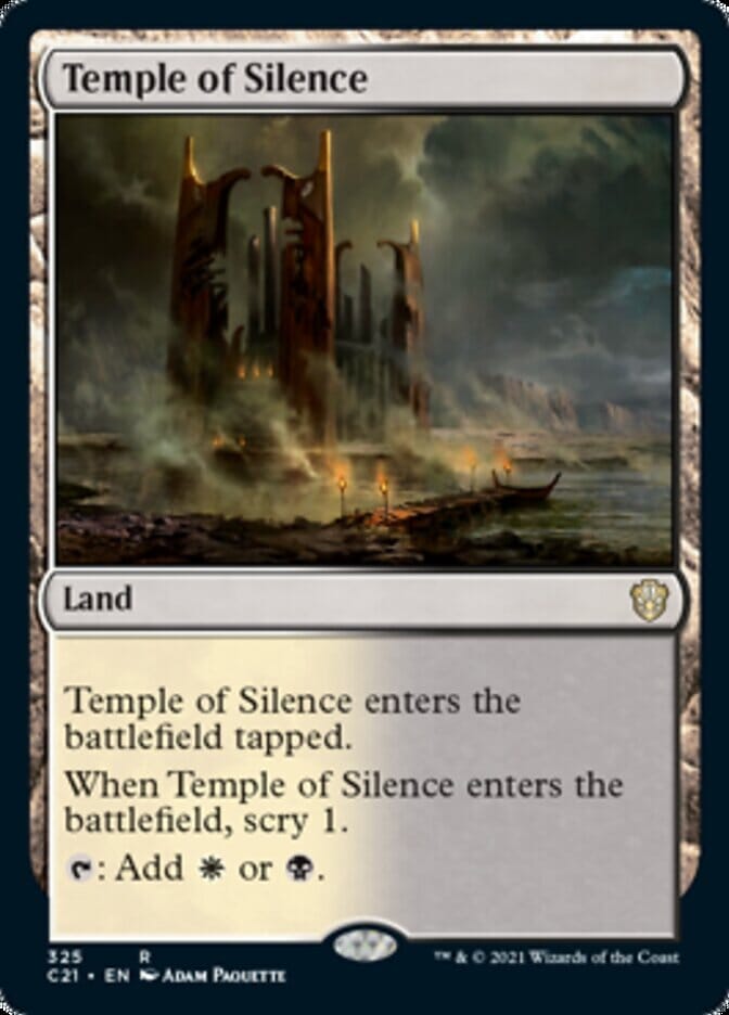 Temple of Silence [Commander 2021] MTG Single Magic: The Gathering  | Multizone: Comics And Games