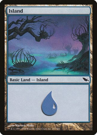 Island (287) [Shadowmoor] MTG Single Magic: The Gathering  | Multizone: Comics And Games