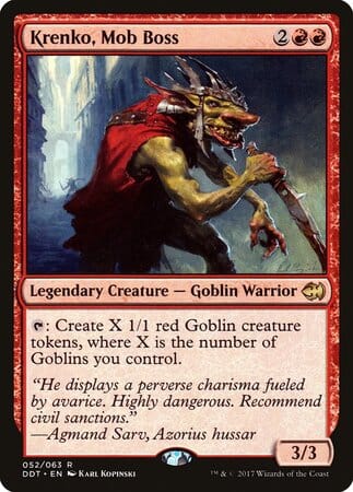 Krenko, Mob Boss [Duel Decks: Merfolk vs. Goblins] MTG Single Magic: The Gathering  | Multizone: Comics And Games