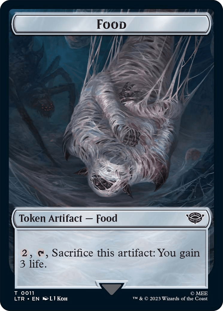 Food (11) // Orc Army (06) Double-Sided Token [The Lord of the Rings: Tales of Middle-Earth Tokens] MTG Single Magic: The Gathering  | Multizone: Comics And Games