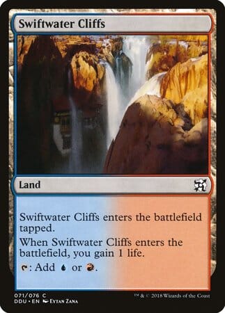 Swiftwater Cliffs [Duel Decks: Elves vs. Inventors] MTG Single Magic: The Gathering  | Multizone: Comics And Games