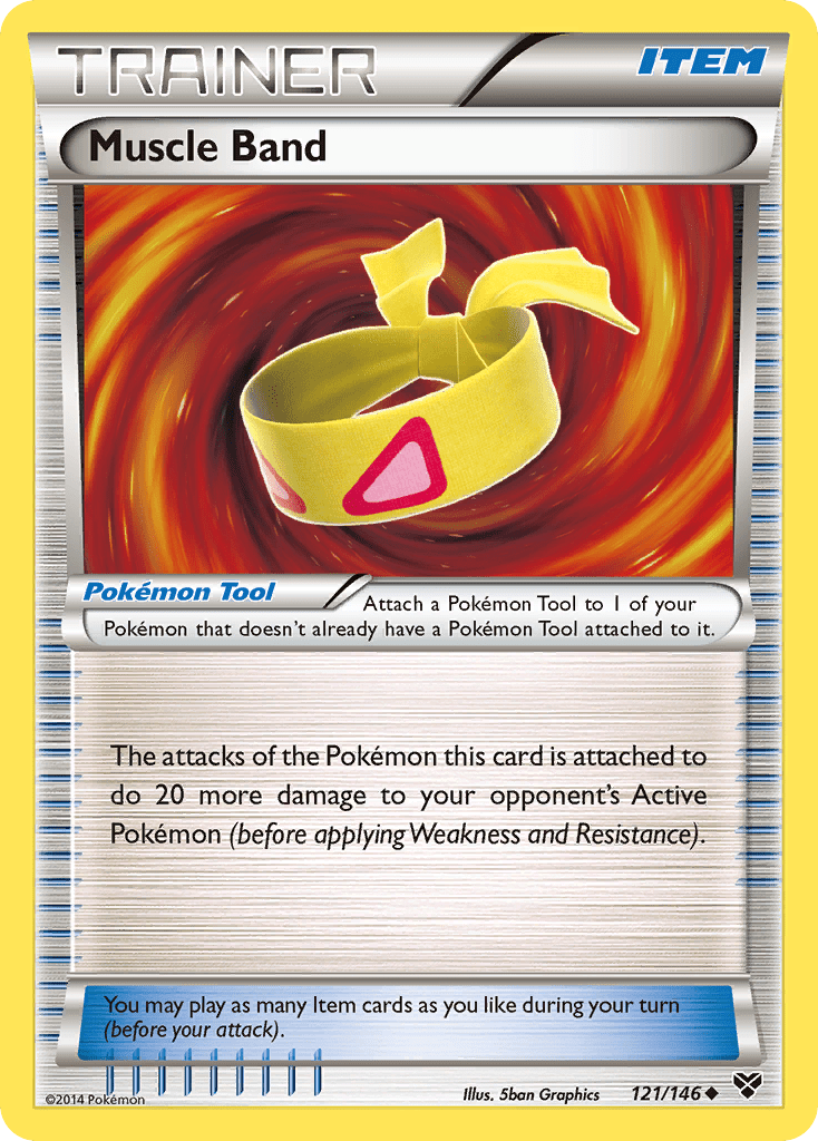 Muscle Band (121/146) [XY: Base Set] Pokemon Single Pokémon  | Multizone: Comics And Games