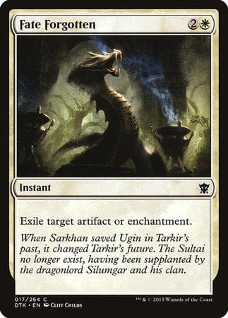 Fate Forgotten [Dragons of Tarkir] MTG Single Magic: The Gathering  | Multizone: Comics And Games