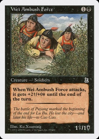 Wei Ambush Force [Portal Three Kingdoms] MTG Single Magic: The Gathering  | Multizone: Comics And Games