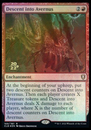 Descent into Avernus [Commander Legends: Battle for Baldur's Gate Prerelease Promos] MTG Single Magic: The Gathering  | Multizone: Comics And Games