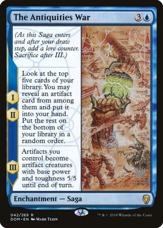 The Antiquities War [Dominaria Promos] MTG Single Magic: The Gathering  | Multizone: Comics And Games