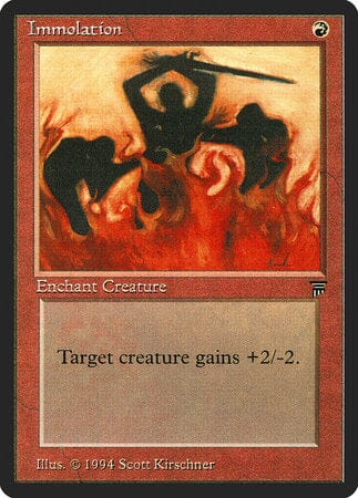 Immolation [Legends] MTG Single Magic: The Gathering  | Multizone: Comics And Games