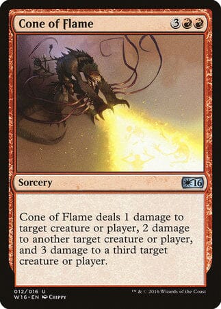 Cone of Flame [Welcome Deck 2016] MTG Single Magic: The Gathering  | Multizone: Comics And Games