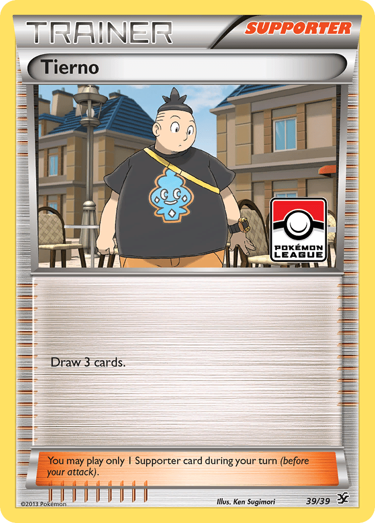 Tierno (39/39) [XY: Kalos Starter Set] Pokemon Single Pokémon  | Multizone: Comics And Games