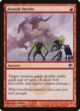 Assault Strobe [Scars of Mirrodin] MTG Single Magic: The Gathering  | Multizone: Comics And Games