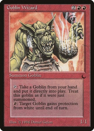 Goblin Wizard [The Dark] MTG Single Magic: The Gathering  | Multizone: Comics And Games