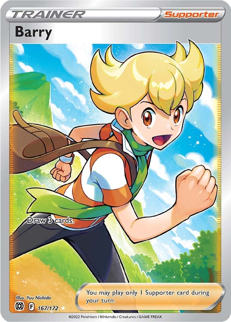 Barry (167/172) [Sword & Shield: Brilliant Stars] Pokemon Single Pokémon  | Multizone: Comics And Games