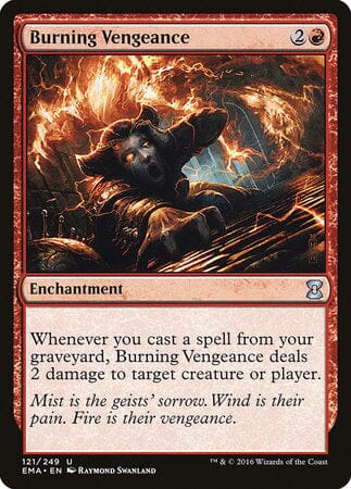 Burning Vengeance [Eternal Masters] MTG Single Magic: The Gathering  | Multizone: Comics And Games