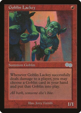 Goblin Lackey [Urza's Saga] MTG Single Magic: The Gathering  | Multizone: Comics And Games