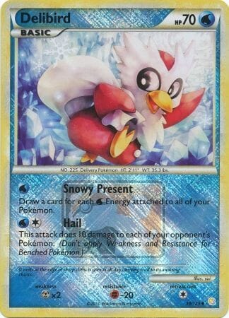 Delibird (39/123) (League Promo) [HeartGold & SoulSilver: Base Set] Pokemon Single Pokémon  | Multizone: Comics And Games